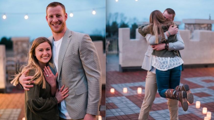 Carson Wentz Wife Moving Towards Their Marriage The Two Tied The Knot In 2018 And Are Leading 